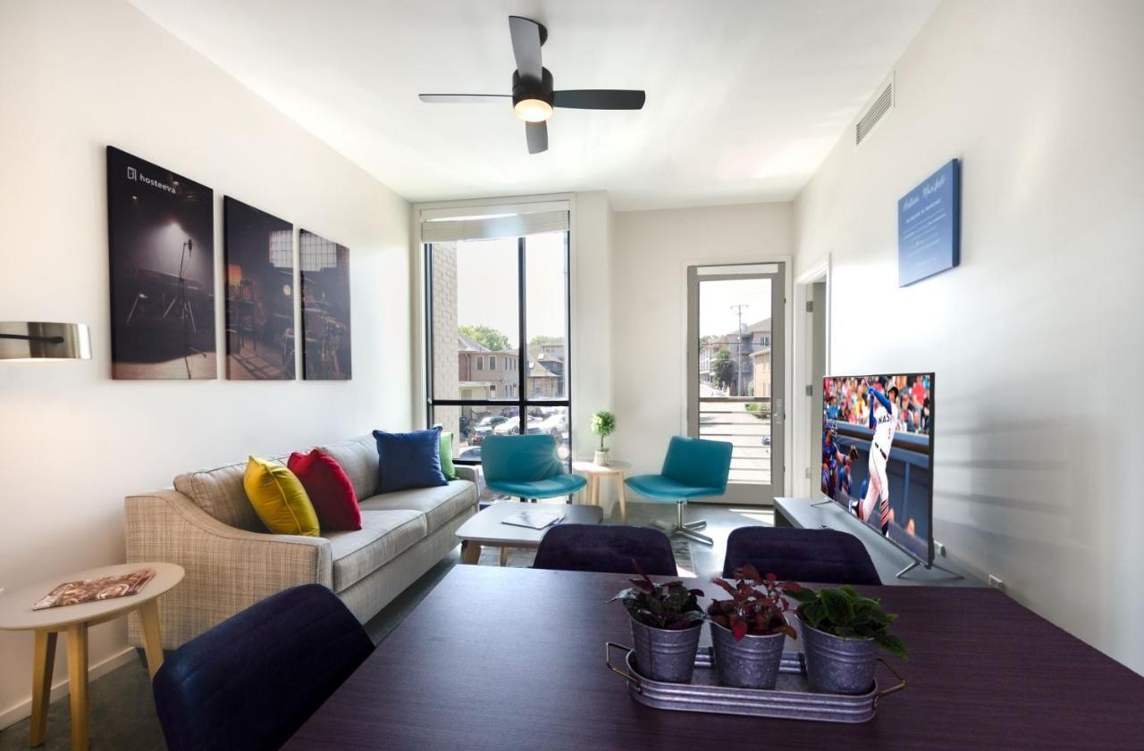 Acklen Flats By Hosteeva Aparthotel แนชวิลล์ ภายนอก รูปภาพ