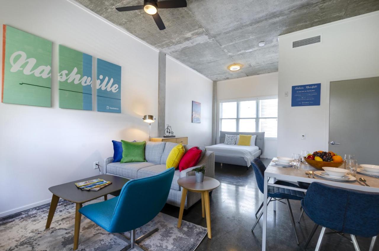 Acklen Flats By Hosteeva Aparthotel แนชวิลล์ ภายนอก รูปภาพ